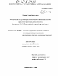 Мисник, Роман Васильевич. Методический инструментарий экономического обоснования системы управления транспортным предприятием: На примере ОАО "Новороссийский морской торговый порт": дис. кандидат экономических наук: 08.00.05 - Экономика и управление народным хозяйством: теория управления экономическими системами; макроэкономика; экономика, организация и управление предприятиями, отраслями, комплексами; управление инновациями; региональная экономика; логистика; экономика труда. Новороссийск. 2004. 193 с.