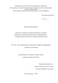 Чуб Елена Григорьевна. Методы и алгоритмы оценки переменных состояния управляемого гиростабилизированного информационно - измерительного комплекса путеизмерительного вагона: дис. кандидат наук: 05.13.01 - Системный анализ, управление и обработка информации (по отраслям). ФГБОУ ВО «Южно-Российский государственный политехнический университет (НПИ) имени М.И. Платова». 2019. 180 с.