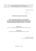 Михайлов Владимир Геннадьевич. Методы и механизмы управления эколого-экономической деятельностью предприятий промышленного региона: дис. доктор наук: 05.13.10 - Управление в социальных и экономических системах. ФГБОУ ВО Сибирский государственный индустриальный университет. 2020. 253 с.