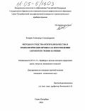 Бочаров, Александр Александрович. Методы и средства контроля качества в технологических процессах изготовления элементов трения качения: дис. кандидат технических наук: 05.11.13 - Приборы и методы контроля природной среды, веществ, материалов и изделий. Санкт-Петербург. 2004. 126 с.