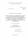 Шмирко, Константин Александрович. Методы лазерного зондирования в задачах изучения пространственно-временной изменчивости оптических и микрофизических параметров радиационно-активных компонентов атмосферы в переходной зоне материк-океан: дис. кандидат физико-математических наук: 01.04.21 - Лазерная физика. Владивосток. 2009. 143 с.