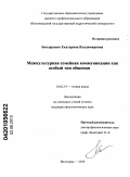 Бондаренко, Екатерина Владимировна. Межкультурная семейная коммуникация как особый тип общения: дис. кандидат филологических наук: 10.02.19 - Теория языка. Волгоград. 2010. 191 с.