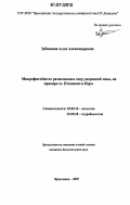 Зубишина, Алла Александровна. Микрофитобентос разнотипных озер умеренной зоны, на примере оз. Плещеево и Неро: дис. кандидат биологических наук: 03.00.16 - Экология. Ярославль. 2007. 238 с.