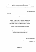 Сенатов, Фёдор Святославович. Микроструктура и свойства композитов медицинского назначения на основе сверхвысокомолекулярного полиэтилена: дис. кандидат физико-математических наук: 01.04.07 - Физика конденсированного состояния. Москва. 2013. 158 с.