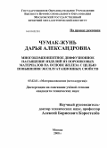 Чумак-Жунь, Дарья Александровна. Многокомпонентное диффузионное насыщение изделий из порошковых материалов на основе железа с целью повышения эксплуатационных свойств: дис. кандидат технических наук: 05.02.01 - Материаловедение (по отраслям). Москва. 2008. 131 с.