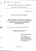 Колосов, Константин Александрович. Моделирование деятельности директора физико-технического лицея по повышению профессиональной квалификации преподавателей: дис. кандидат педагогических наук: 13.00.08 - Теория и методика профессионального образования. Тольятти. 1998. 159 с.