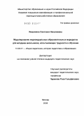 Ямшинина, Светлана Николаевна. Моделирование индивидуальных образовательных маршрутов для младших школьников, испытывающих трудности в обучении: дис. кандидат педагогических наук: 13.00.01 - Общая педагогика, история педагогики и образования. Москва. 2009. 210 с.