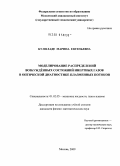 Кули-Заде, Марина Евгеньевна. Моделирование распределений возбуждённых состояний инертных газов в оптической диагностике плазменных потоков: дис. кандидат физико-математических наук: 01.02.05 - Механика жидкости, газа и плазмы. Москва. 2009. 143 с.