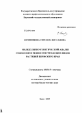 Боронникова, Светлана Витальевна. Молекулярно-генетический анализ генофондов редких и исчезающих видов растений Пермского края: дис. доктор биологических наук: 03.00.15 - Генетика. Пермь. 2009. 356 с.