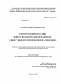 Гусейнов, Мирвугар Мирсалех оглы. Морфофункциональные и иммунологические показатели у животных при применении Полисорбина: дис. кандидат наук: 06.02.02 - Кормление сельскохозяйственных животных и технология кормов. Москва. 2014. 131 с.