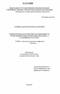 Талипов, Абдулхай Нурмухаметович. Морфологическая и генетическая изменчивость пчелы медоносной (Apis mellifera mellifera L.) в Башкирском Зауралье: дис. кандидат биологических наук: 16.00.02 - Патология, онкология и морфология животных. Уфа. 2007. 153 с.