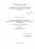 Митенко Василиса Васильевна. Морфологические и генетические закономерности развития рака молочных желез у плотоядных: дис. кандидат наук: 00.00.00 - Другие cпециальности. ФГБОУ ВО «Ставропольский государственный аграрный университет». 2023. 207 с.