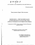 Чамсутдинова, Зарият Магомедовна. Морфолого-синтаксическая и деривационная характеристика прилагательного в кумыкском языке: дис. кандидат филологических наук: 10.02.02 - Языки народов Российской Федерации (с указанием конкретного языка или языковой семьи). Махачкала. 2003. 153 с.