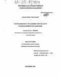 Гревцев, Денис Анатольевич. Мотивационное управление персоналом промышленных организаций: дис. кандидат экономических наук: 08.00.05 - Экономика и управление народным хозяйством: теория управления экономическими системами; макроэкономика; экономика, организация и управление предприятиями, отраслями, комплексами; управление инновациями; региональная экономика; логистика; экономика труда. Воронеж. 2004. 217 с.