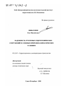 Финагенов, Олег Михайлович. Надежность грунтовых гидротехнических сооружений в сложных природно-климатических условиях: дис. доктор технических наук: 05.23.07 - Гидротехническое строительство. Санкт-Петербург. 2000. 236 с.