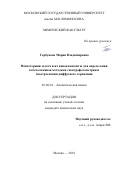 Горбунова Мария Владимировна. Наностержни золота и их нанокомпозиты для определения катехоламинов методами спектрофотометрии и спектроскопии диффузного отражения: дис. кандидат наук: 02.00.02 - Аналитическая химия. ФГБОУ ВО «Московский государственный университет имени М.В. Ломоносова». 2019. 195 с.