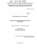 Петрова, Оксана Александровна. Народ как социально-философская категория: дис. кандидат философских наук: 09.00.11 - Социальная философия. Красноярск. 2004. 155 с.