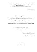 Ковалевская Мария Павловна. Национальный аспект общественно-политических процессов в условиях перестройки (на материалах Молдавии): дис. кандидат наук: 00.00.00 - Другие cпециальности. ФГБОУ ВО «Московский педагогический государственный университет». 2025. 256 с.