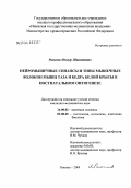 Рахимов, Ильнур Шавкатович. Нейромышечные синапсы и типы мышечных волокон мышц таза и бедра белой крысы в постнатальном онтогенезе: дис. кандидат медицинских наук: 14.00.02 - Анатомия человека. Уфа. 2004. 143 с.