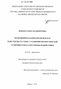 Минаева, Елена Владимировна. Неспецифическая иммунологическая резистентность у крыс с различной прогностической устойчивостью к стрессорным воздействиям: дис. кандидат биологических наук: 03.03.01 - Физиология. Ижевск. 2012. 104 с.