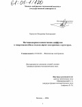 Криштоп, Владимир Григорьевич. Нестационарная конвективная диффузия в микромасштабных молекулярно-электронных структурах: дис. кандидат физико-математических наук: 01.04.04 - Физическая электроника. Москва. 2004. 101 с.