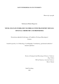 Некрасова Диана Олеговна. Новые сульфатные неорганические соединения с переходными металлами: кристаллохимия и физические свойства: дис. кандидат наук: 00.00.00 - Другие cпециальности. ФГБОУ ВО «Санкт-Петербургский государственный университет». 2022. 356 с.