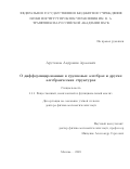 Арутюнов Андроник Арамович. О дифференцированиях в групповых алгебрах и других алгебраических структурах: дис. доктор наук: 00.00.00 - Другие cпециальности. ФГАОУ ВО «Московский физико-технический институт (национальный исследовательский университет)». 2023. 278 с.