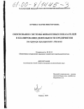 Кучина, Мария Викторовна. Обоснование системы финансовых показателей в планировании деятельности предприятия: На примере предприятий г. Казани: дис. кандидат экономических наук: 08.00.05 - Экономика и управление народным хозяйством: теория управления экономическими системами; макроэкономика; экономика, организация и управление предприятиями, отраслями, комплексами; управление инновациями; региональная экономика; логистика; экономика труда. Казань. 1999. 170 с.