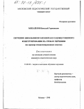 Михайлов, Николай Германович. Обучение школьников элементам художественного конструирования на уроках черчения: На прим. специализир. классов: дис. кандидат педагогических наук: 13.00.02 - Теория и методика обучения и воспитания (по областям и уровням образования). Москва. 1998. 196 с.