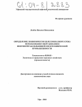 Лунёва, Наталья Николаевна. Определение экономически целесообразного срока использования оборудования в нефтеперерабатывающей и нефтехимической промышленности: дис. кандидат экономических наук: 08.00.05 - Экономика и управление народным хозяйством: теория управления экономическими системами; макроэкономика; экономика, организация и управление предприятиями, отраслями, комплексами; управление инновациями; региональная экономика; логистика; экономика труда. Уфа. 2004. 219 с.