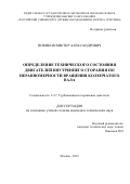 Новиков Виктор Александрович. Определение технического состояния двигателей внутреннего сгорания по неравномерности вращения коленчатого вала: дис. кандидат наук: 00.00.00 - Другие cпециальности. ФГАОУ ВО «Российский университет дружбы народов». 2023. 265 с.