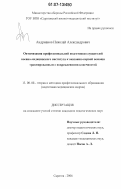 Андрианов, Николай Александрович. Оптимизация профессиональной подготовки слушателей военно-медицинского института к оказанию первой помощи травмированным с повреждениями конечностей: дис. кандидат педагогических наук: 13.00.08 - Теория и методика профессионального образования. Саратов. 2006. 205 с.