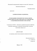 Цаликова, Вероника Владимировна. Организационно-экономические основы развития региональной системы социального обслуживания лиц с ограниченными возможностями здоровья: дис. кандидат наук: 08.00.05 - Экономика и управление народным хозяйством: теория управления экономическими системами; макроэкономика; экономика, организация и управление предприятиями, отраслями, комплексами; управление инновациями; региональная экономика; логистика; экономика труда. Москва. 2013. 168 с.