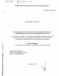 Андреев, Павел Иванович. Организационно-экономический механизм управления бизнес-планированием промышленного предприятия в регионе: дис. кандидат экономических наук: 08.00.05 - Экономика и управление народным хозяйством: теория управления экономическими системами; макроэкономика; экономика, организация и управление предприятиями, отраслями, комплексами; управление инновациями; региональная экономика; логистика; экономика труда. Тамбов. 2003. 194 с.