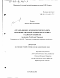 Волков, Михаил Константинович. Организационно-экономический механизм управления системой технического сервиса в сельском хозяйстве: На примере Республики Мордовия: дис. доктор экономических наук: 08.00.05 - Экономика и управление народным хозяйством: теория управления экономическими системами; макроэкономика; экономика, организация и управление предприятиями, отраслями, комплексами; управление инновациями; региональная экономика; логистика; экономика труда. Саранск. 2001. 414 с.