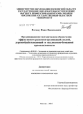 Петкау, Иван Васильевич. Организационно-методическое обеспечение эффективного развития организаций лесной, деревообрабатывающей и целлюлозно-бумажной промышленности: дис. кандидат экономических наук: 08.00.05 - Экономика и управление народным хозяйством: теория управления экономическими системами; макроэкономика; экономика, организация и управление предприятиями, отраслями, комплексами; управление инновациями; региональная экономика; логистика; экономика труда. Москва. 2010. 216 с.