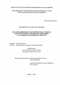 Закоркина, Наталья Аркадьевна. Организационные и методические аспекты системы профилактики ВИЧ-инфекции в условиях сельской местности: дис. : 14.00.30 - Эпидемиология. Москва. 2005. 214 с.