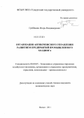 Гребёнкин, Игорь Владимирович. Организация антикризисного управления развитием предприятий промышленного холдинга: дис. кандидат экономических наук: 08.00.05 - Экономика и управление народным хозяйством: теория управления экономическими системами; макроэкономика; экономика, организация и управление предприятиями, отраслями, комплексами; управление инновациями; региональная экономика; логистика; экономика труда. Ижевск. 2011. 179 с.