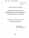 Орликовская, Мария Александровна. Организация бухгалтерского учета финансовых результатов на предприятиях жилищно-коммунального хозяйства: дис. кандидат экономических наук: 08.00.12 - Бухгалтерский учет, статистика. Сургут. 2005. 194 с.