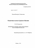 Путанс, Виктория Албертсовна. Осадочные волны Среднего Каспия: дис. кандидат геолого-минералогических наук: 25.00.28 - Океанология. Москва. 2010. 105 с.