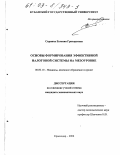 Скрипка, Евгения Григорьевна. Основы формирования эффективной налоговой системы на мезоуровне: дис. кандидат экономических наук: 08.00.10 - Финансы, денежное обращение и кредит. Краснодар. 2002. 171 с.