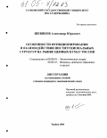 Шевяков, Александр Юрьевич. Особенности функционирования и взаимодействия институциональных структур на рынке ценных бумаг России: дис. кандидат экономических наук: 08.00.01 - Экономическая теория. Тамбов. 2004. 144 с.