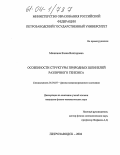 Мошкина, Елена Викторовна. Особенности структуры природных шпинелей различного генезиса: дис. кандидат физико-математических наук: 01.04.07 - Физика конденсированного состояния. Петрозаводск. 2004. 143 с.