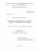 Голикова, Елена Владимировна. Отражение радиосигналов от слоистых структур в атмосфере и ионосфере: дис. кандидат физико-математических наук: 25.00.29 - Физика атмосферы и гидросферы. Москва. 2008. 112 с.