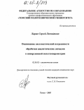 Ларин, Сергей Леонидович. Оценивание систематической погрешности обработки аналитических сигналов в инверсионной вольтамперометрии: дис. кандидат химических наук: 02.00.02 - Аналитическая химия. Томск. 2005. 123 с.