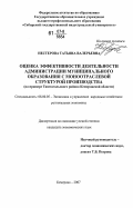 Нестерова, Татьяна Валерьевна. Оценка эффективности деятельности администрации муниципального образования с моноотраслевой структурой производства: на примере Таштагольского района Кемеровской области: дис. кандидат экономических наук: 08.00.05 - Экономика и управление народным хозяйством: теория управления экономическими системами; макроэкономика; экономика, организация и управление предприятиями, отраслями, комплексами; управление инновациями; региональная экономика; логистика; экономика труда. Кемерово. 2007. 172 с.