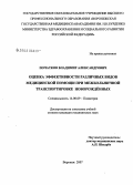 Початков, Владимир Александрович. Оценка эффективности различных видов медицинской помощи при межбольничной транспортировке новорожденных: дис. кандидат медицинских наук: 14.00.05 - Внутренние болезни. Воронеж. 2007. 138 с.