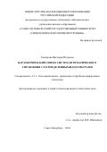 Гончарова Виктория Игоревна. Параметрический синтез систем автоматического управления с распределенными параметрами: дис. кандидат наук: 00.00.00 - Другие cпециальности. ФГБОУ ВО «Санкт-Петербургский государственный университет телекоммуникаций им. проф. М.А. Бонч-Бруевича». 2024. 210 с.