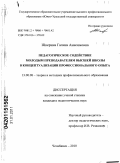 Шкерина, Галина Анисимовна. Педагогическое содействие молодым преподавателям высшей школы в концептуализации профессионального опыта: дис. кандидат педагогических наук: 13.00.08 - Теория и методика профессионального образования. Челябинск. 2010. 211 с.