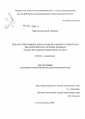 Харагезов, Дмитрий Акимович. Показатели гормонального и медиаторного гомеостаза при комплексном лечении больных раком желудочно-кишечного тракта: дис. кандидат медицинских наук: 14.00.14 - Онкология. Ростов-на-Дону. 2006. 137 с.